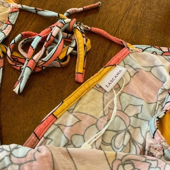 LASCANA Printed V-Neck Romper - Picture 3 of 4